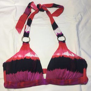 a.n.a. Bikini  halter top, tie dye look sz 10